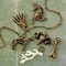 12 Packs: 6 ct. (72 total) Found Objects Metal Animal Bone Charms by Bead Landing™